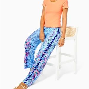 NWT Lilly Pulitzer 33” Bal Harbour Palazzo Pant Size M